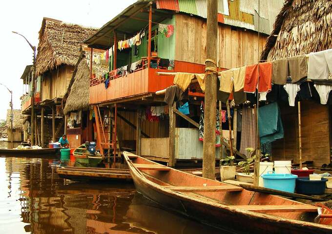 Iquitos Casas Flotantes de Belén - La Venecia Loretana