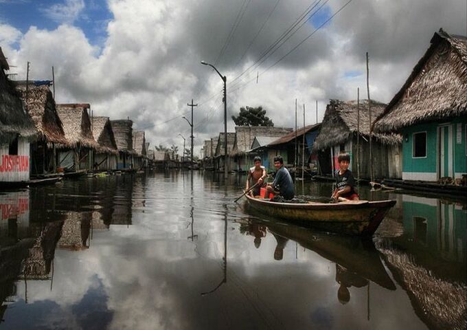 Iquitos Casas Flotantes de Belén - La Venecia Loretana